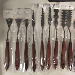 15 Pcs Painting Knife Set Stainless Steel Palette Knife for Acrylic Paint Art